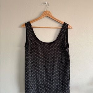 Massimo Dutti 100% Silk Scoopneck Tank